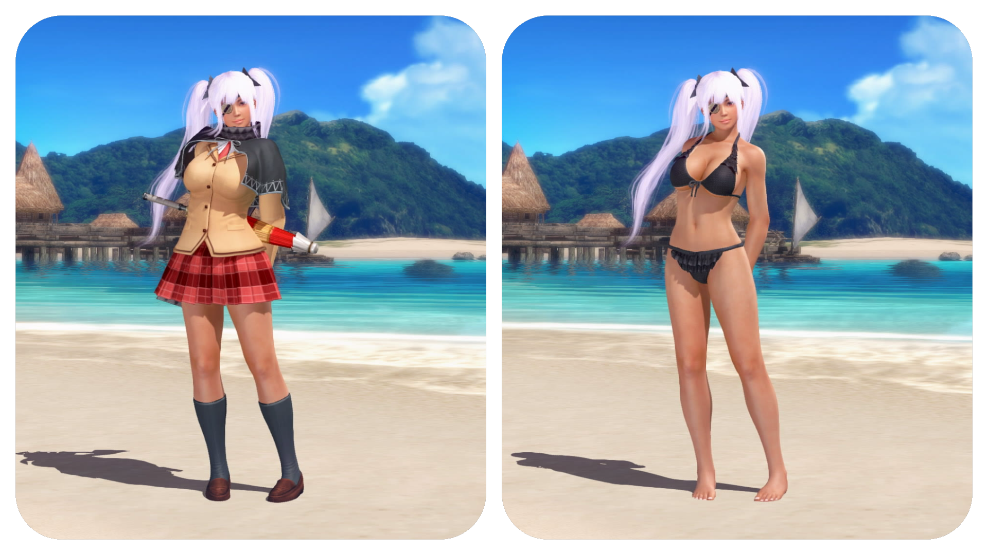 doax3 人気 水着 制服